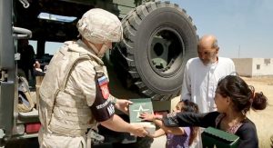 Российские военнослужащие оказали помощь жителям посёлка Хшам