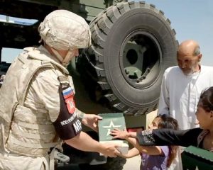 Российские военнослужащие оказали помощь жителям посёлка Хшам