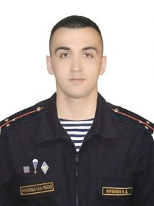 Гвардии старший лейтенант Иван КОРШИКОВ.