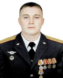 Прапорщик Алексей МАТЬКОВ.