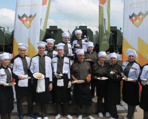 Ресторанные блюда в полевых условиях.