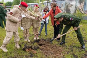 В честь мужества и отваги