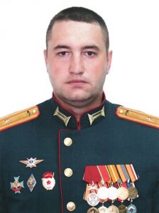 Гвардии майор Сергей Панов