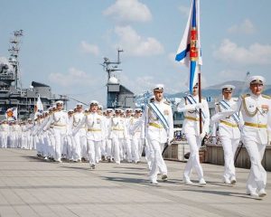 Флот, овеянный немеркнущей славой.