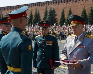 Навсегда сохраним в сердцах эту минуту.