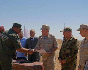 Разминированный район Хан-Туман передан администрации провинции Алеппо.