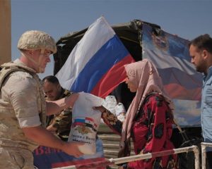 Российские военнослужащие оказали помощь жителям провинции Алеппо