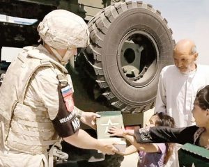 Российские военнослужащие оказали помощь жителям провинций Дамаск и Алеппо