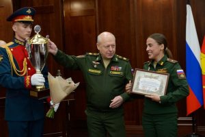 Чеканили шаг во славу Великой Победы