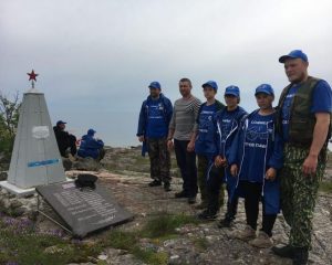 В поисках неизвестных захоронений.