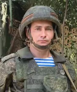 Старший сержант Александр ЛЕБЕДЕВ.