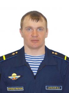 Ефрейтор Виктор САНЬКОВ.