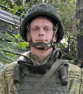 Старший лейтенант Александр Соболь