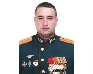 Гвардии майор Сергей Панов