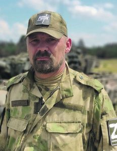 Майор Михаил ПОНАМОРЁВ.