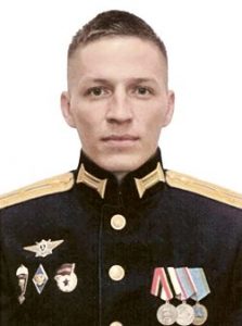 Старший лейтенант Илья МАКАРОВ.