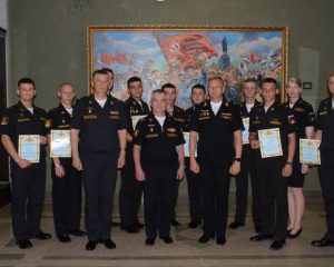 В строю – молодые черноморцы