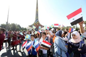 День Государственного флага России в Дамаске.