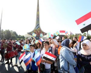 День Государственного флага России в Дамаске.