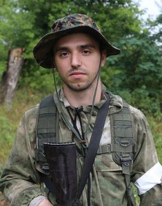 Прапорщик Даниил ПЕТРОВ.