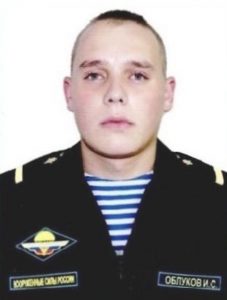 Ефрейтор Илья ОБЛУКОВ.