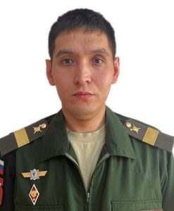 Старший сержант  Азамат САТУБАЛДИЕВ.