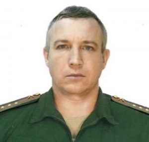 Старший прапорщик Дмитрий КОСЮГ.
