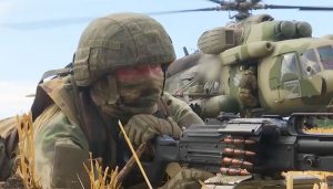 Их воля крепка, а стойкость как твердыня  Каждый день специальной военной операции по демилитаризации и денацификации Украины наши доблестные воины действуют с присущим им героизмом, бесстрашием и высокой выучкой