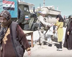 Российский ЦПВС провёл в провинции Дейр-эз-Зор гуманитарную акцию