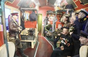 «Поезд Победы» продолжает путь