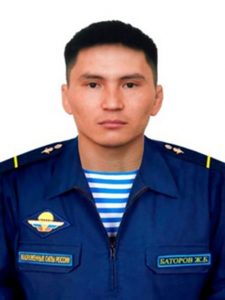 Ефрейтор Жаргал БАТОРОВ.
