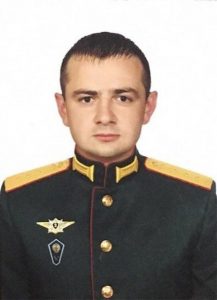 Старший прапорщик  Альберт ХАЗАРДЖАН.