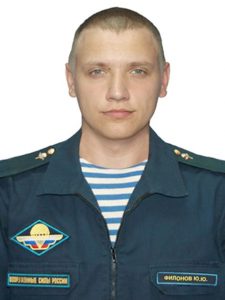 Рядовой Юрий Филонов.
