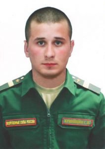 Старший сержант Сергей КРИНИЦИН.