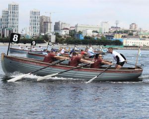 На пьедестале вновь курсанты-черноморцы.