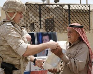 Сотрудники российского ЦПВС провели гуманитарную акцию в провинции Алеппо