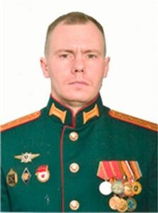 Гвардии капитан Дмитрий ПОЛЕТАЕВ.