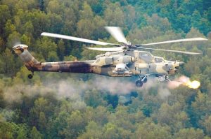 С воздуха войска всегда поддержат вертолёты