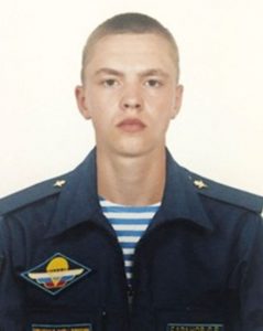 Рядовой Дмитрий БАРАНОВ.