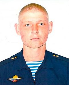 Рядовой Алексей ЗГОННИКОВ.