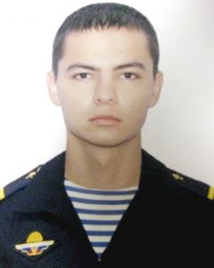 Сержант Александр СТОВБА.