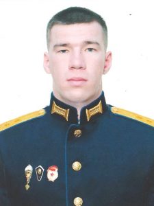 Прапорщик Михаил ОБОРИН.