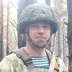 Гвардии подполковник Евгений АГАФОНОВ.