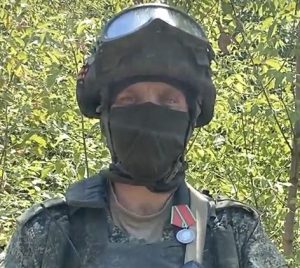 Старший прапорщик Василий МАЛКОВ.