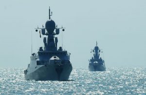 300 лет военные моряки отстаивают интересы России на Каспии
