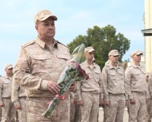 Российские военнослужащие в Сирии почтили память Героя России Олега Пешкова