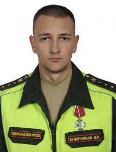 Старший прапорщик Иван БУЛАНЧИКОВ.