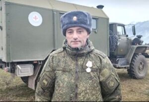 Прапорщик Александр МУРАЦЕВ.