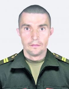 Младший сержант Николай ГОНЧАРОВ.