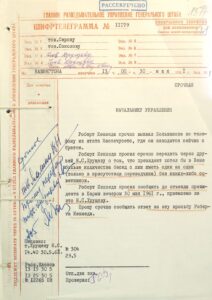 Шифртелеграмма из Вашингтона, 30 мая 1961 г.